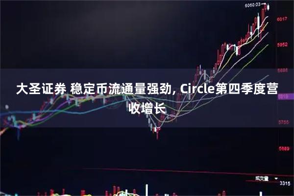 大圣证券 稳定币流通量强劲, Circle第四季度营收增长