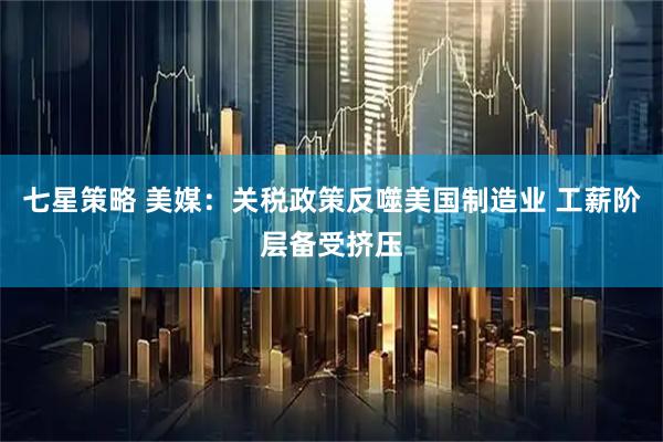 七星策略 美媒：关税政策反噬美国制造业 工薪阶层备受挤压